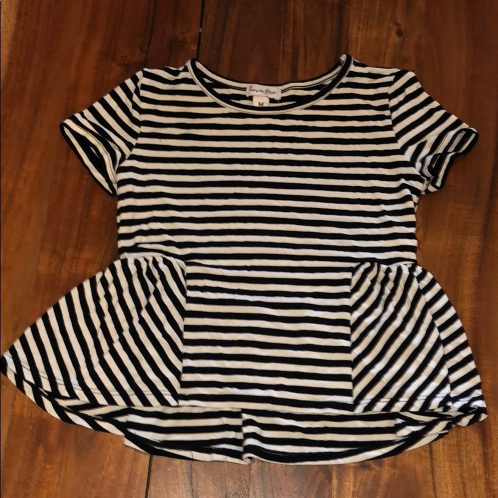 GIRLS STRIPED TOP🏴🏳️